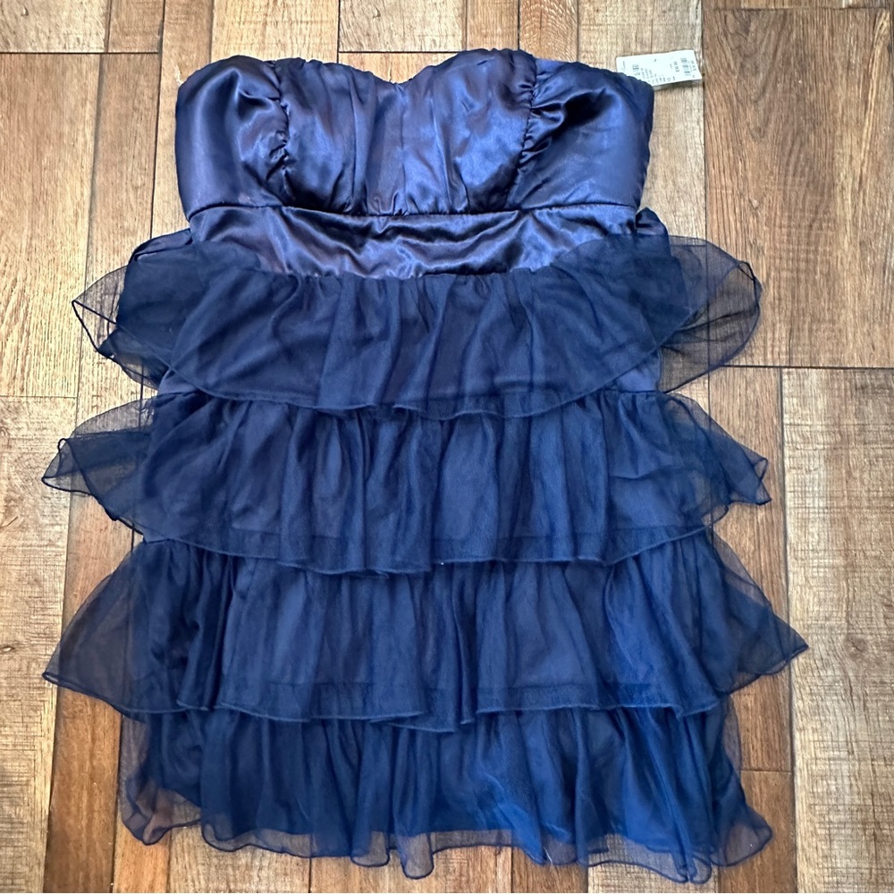 Charolette Russe Navy Mini Dress, 13